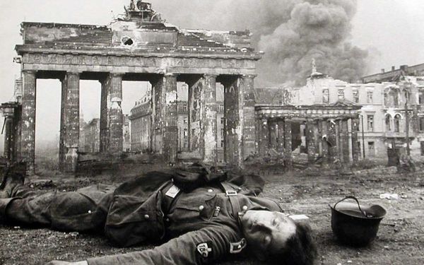 The ruins of central Berlin in 1945